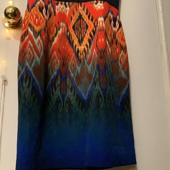 Bright colourful pattern dress - Picture 4 of 5